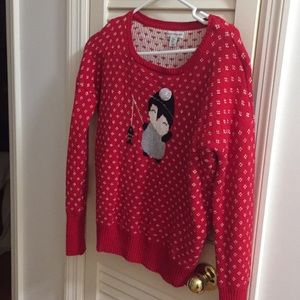 Winter Penguin Sweater